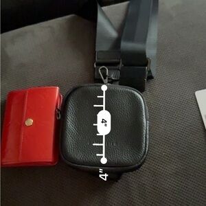 Bandolier Black Belt Bag POUCH STRAP